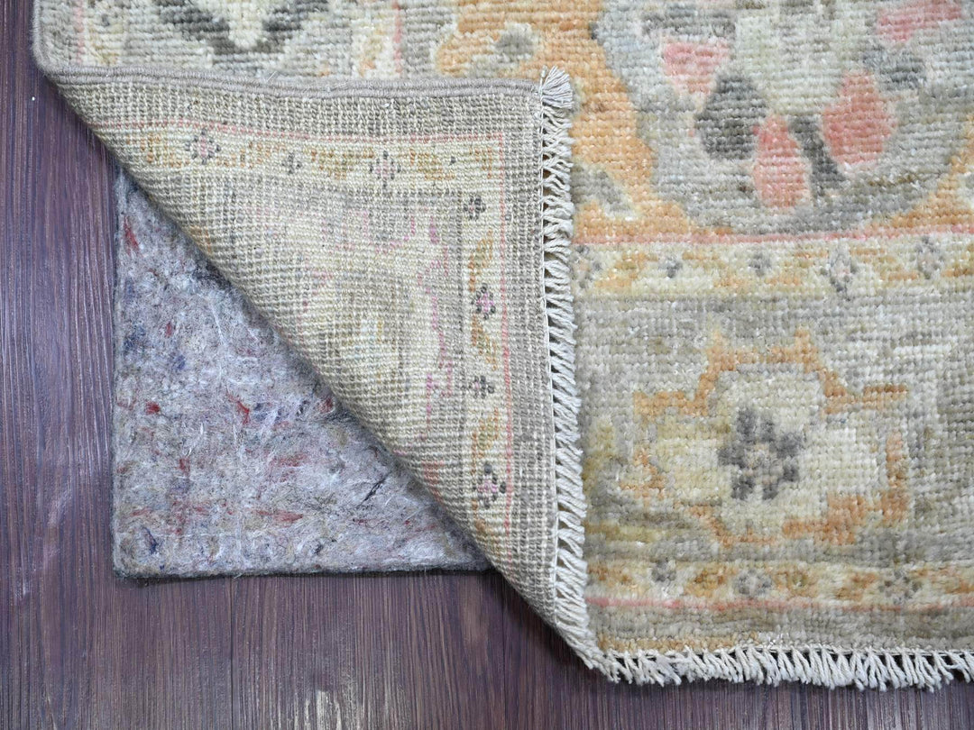 3'0" x 19'0" New Hand Knotted Brown Wool Runner Oriental Rug - MOA10222027