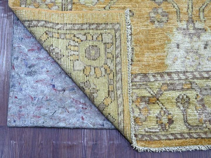 2'11" x 13'6" New Hand Knotted Brown Wool Runner Oriental Rug - MOA10222030