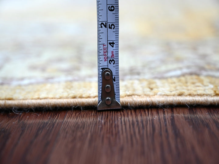 2'11" x 13'6" New Hand Knotted Brown Wool Runner Oriental Rug - MOA10222030