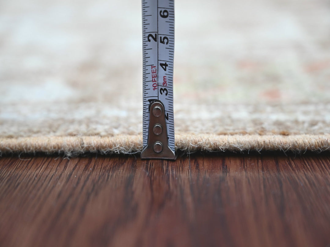 2'10" x 5'11" New Hand Knotted Brown Wool Runner Oriental Rug - MOA10222033