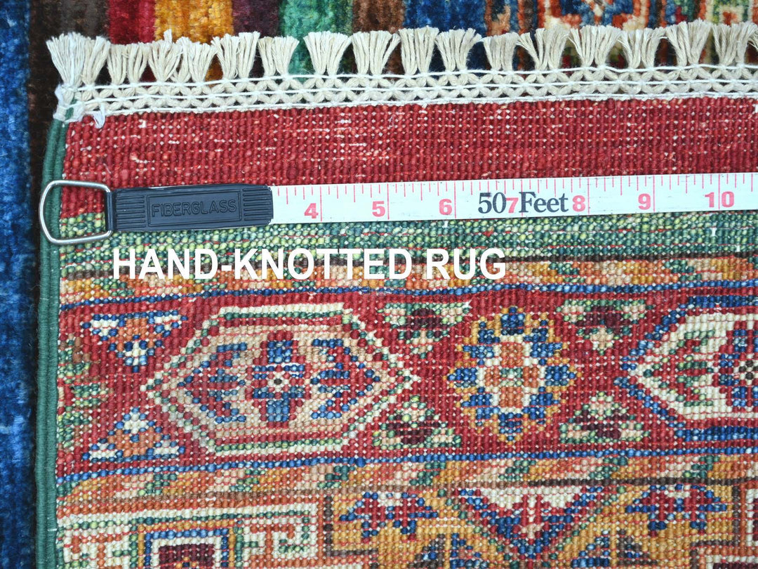 3'0" x 5'0" New Hand Knotted Multicolored Wool Rectangle Oriental Rug - MOA10222087