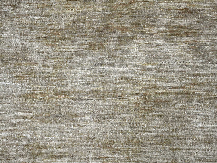 7'8" x 7'9" New Hand Knotted Brown Wool Round Oriental Rug - MOA10222096