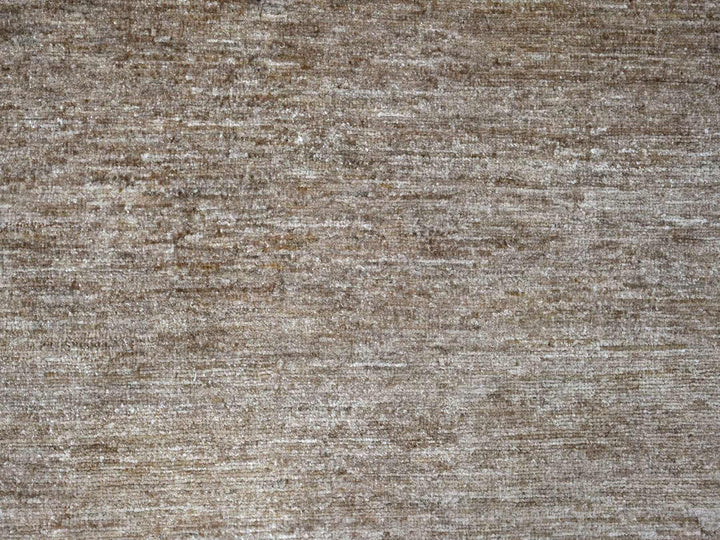8'11" x 12'1" New Hand Knotted Brown Wool Rectangle Oriental Rug - MOA10222159