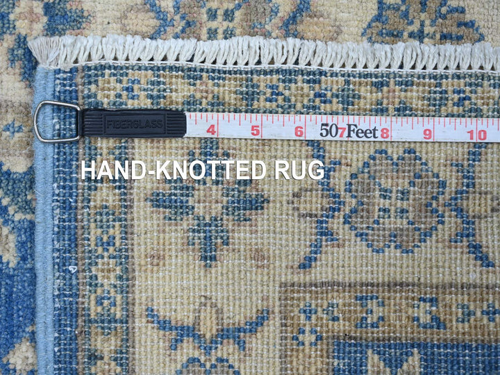 2'0" x 5'8" New Hand Knotted Blue Wool Runner Oriental Rug - MOA10222212