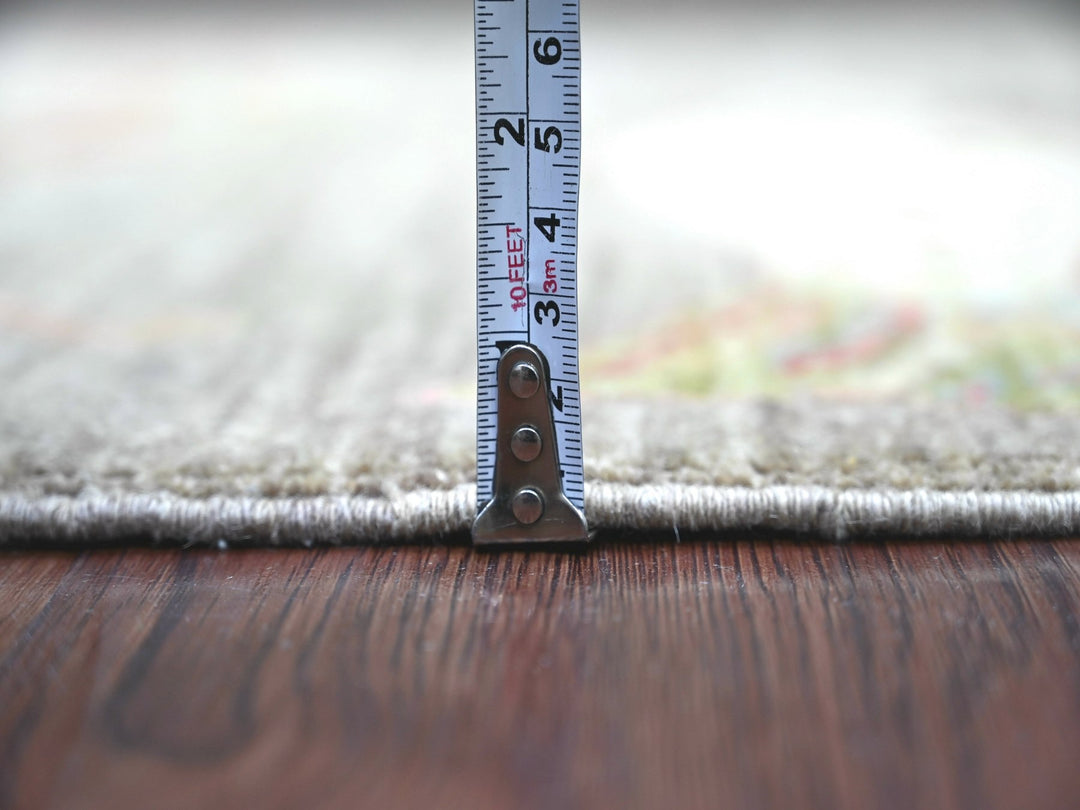 2'7" x 5'10" New Hand Knotted Brown Wool Runner Oriental Rug - MOA10222245