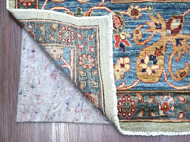 9'9" x 13'8" New Hand Knotted Grey Wool Rectangle Oriental Rug - MOA10222253