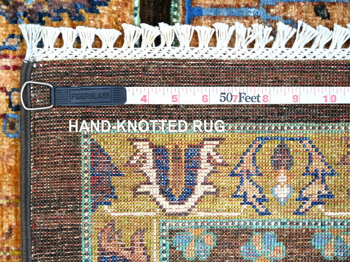3'2" x 5'0" New Hand Knotted Multicolored Wool Rectangle Oriental Rug - MOA10222257