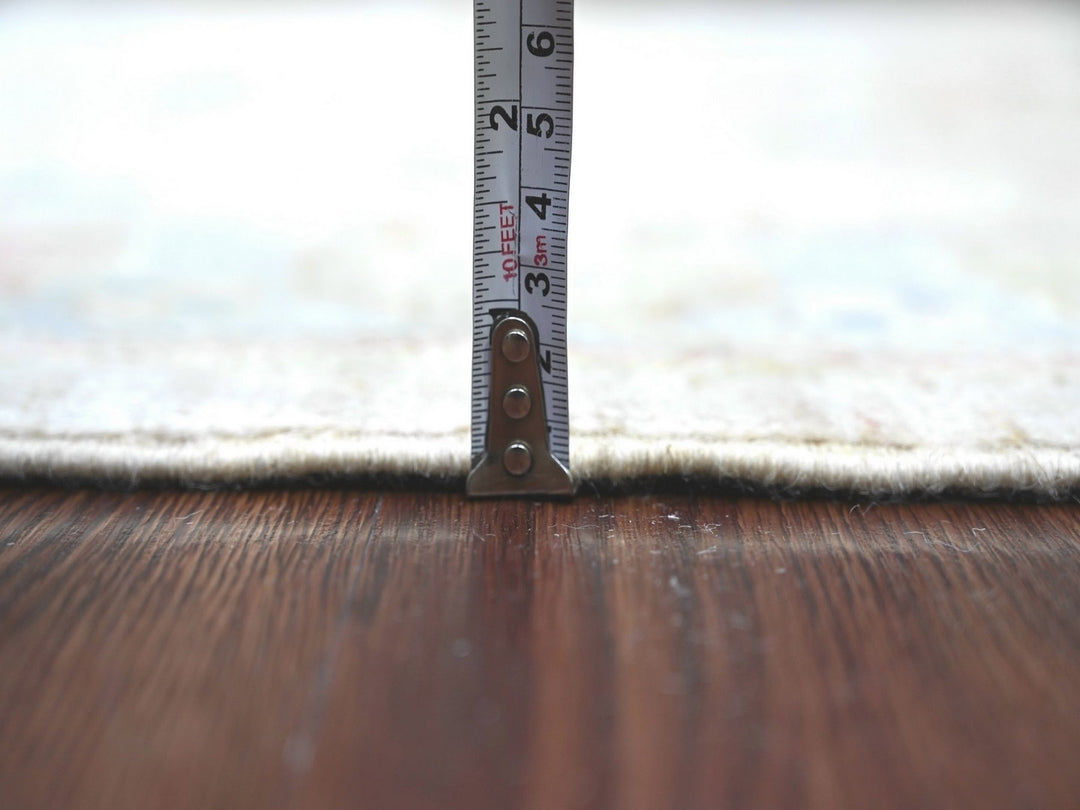 2'8" x 13'10" New Hand Knotted Grey Wool Runner Oriental Rug - MOA10222290