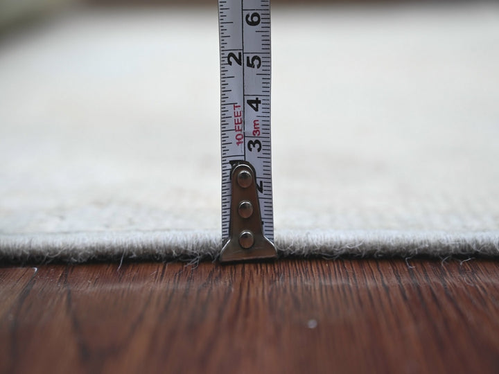 2'9" x 20'2" New Hand Knotted Grey Wool Runner Oriental Rug - MOA10222308