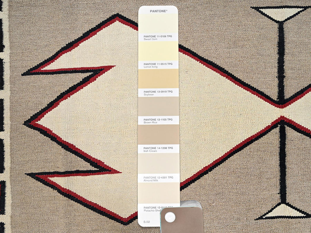 8'2" x 10'2" New Hand Woven Brown Wool Rectangle Oriental Rug - MOA1022239