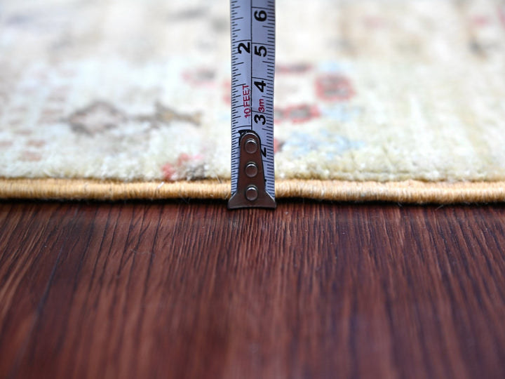 2'8" x 5'7" New Hand Knotted Brown Wool Runner Oriental Rug - MOA10222417