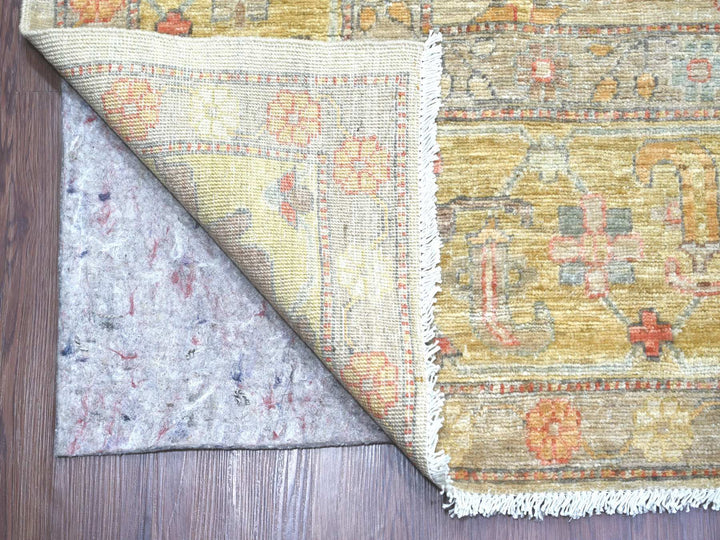 9'10" x 13'5" New Hand Knotted Grey Wool Rectangle Oriental Rug - MOA10222472