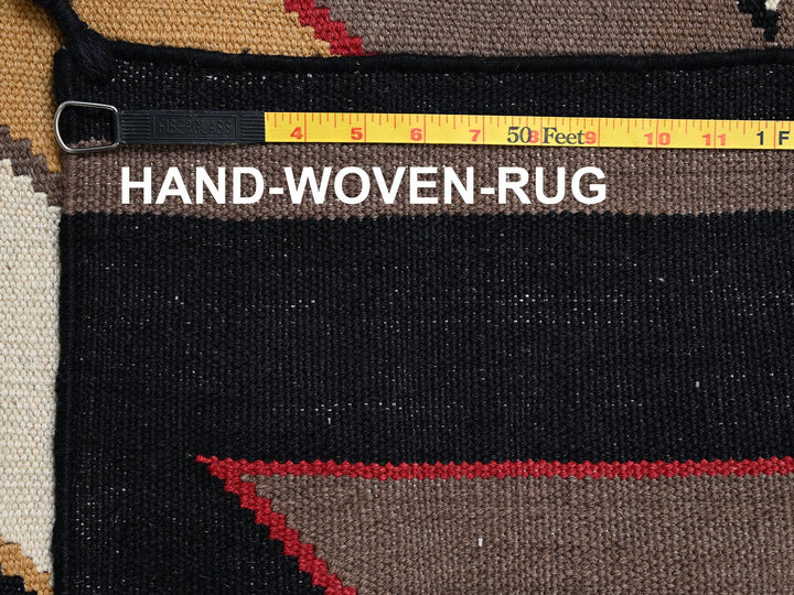 9'5" x 11'9" New Hand Woven Multicolored Wool Rectangle Oriental Rug - MOA1022252