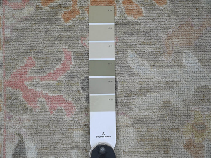 2'8" x 15'2" New Hand Knotted Brown Wool Runner Oriental Rug - MOA10222531