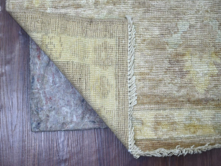 2'1" x 6'2" New Hand Knotted Brown Wool Runner Oriental Rug - MOA10222547