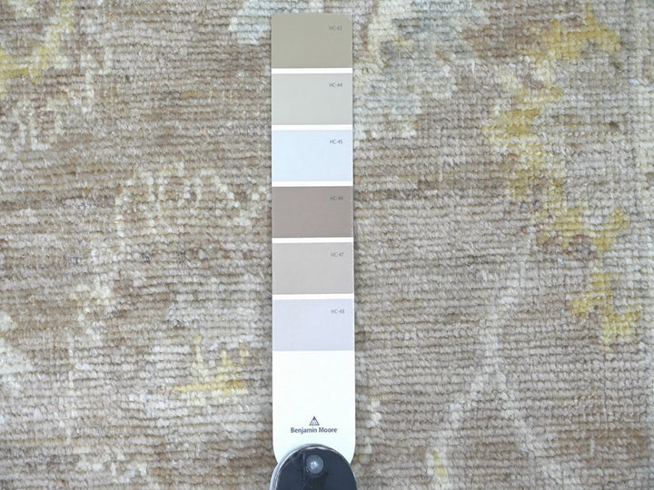 2'1" x 6'2" New Hand Knotted Brown Wool Runner Oriental Rug - MOA10222547