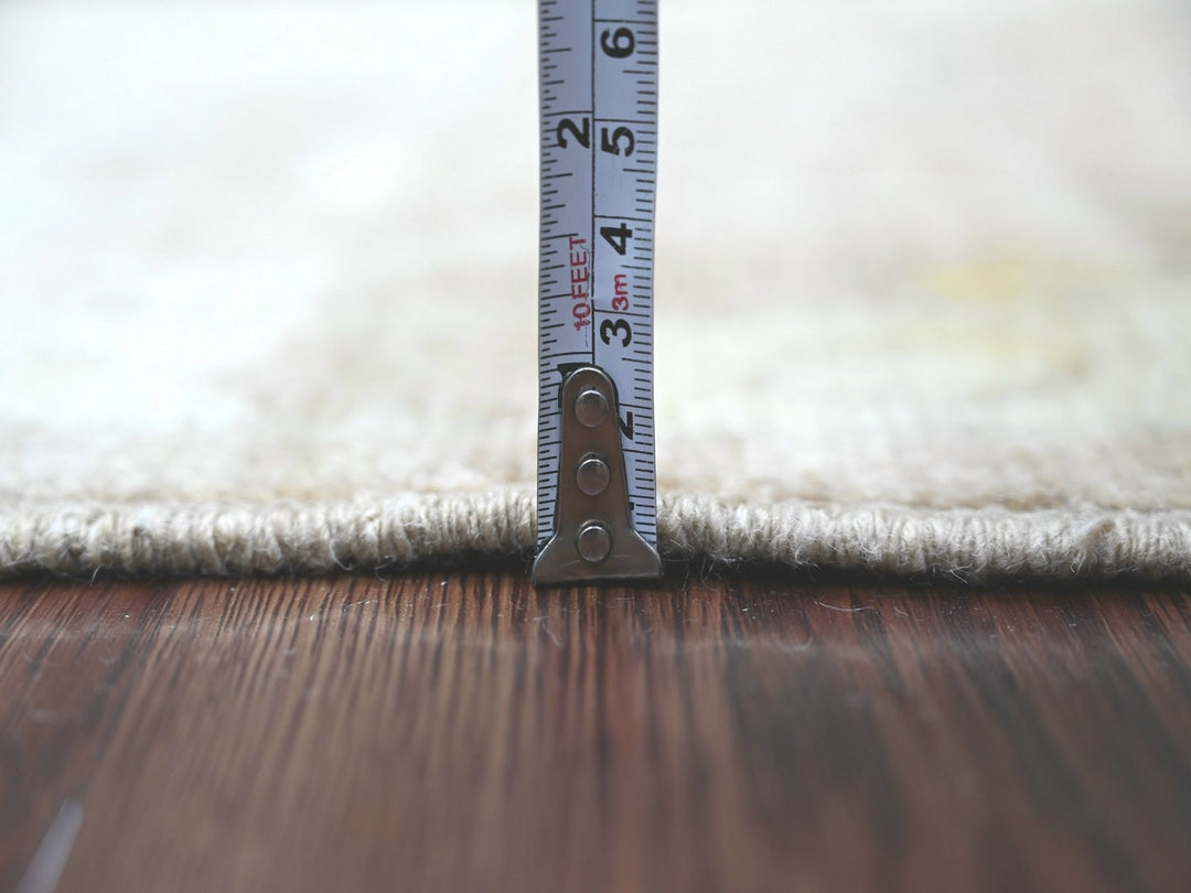 2'1" x 6'2" New Hand Knotted Brown Wool Runner Oriental Rug - MOA10222547