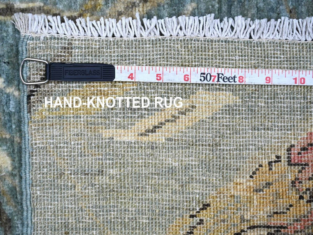 2'0" x 3'3" New Hand Knotted Grey Wool Rectangle Oriental Rug - MOA10222593