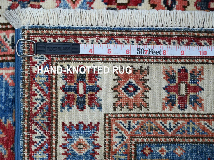 2'0" x 5'11" New Hand Knotted Blue Wool Runner Oriental Rug - MOA10222602