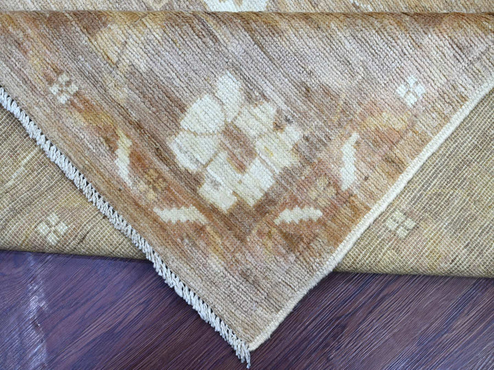 8'1" x 9'7" New Hand Knotted Brown Wool Rectangle Oriental Rug - MOA10222611