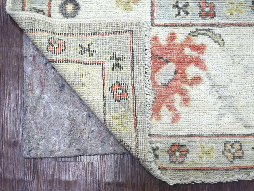 7'9" x 7'11" New Hand Knotted Grey Wool Square Oriental Rug - MOA10222614