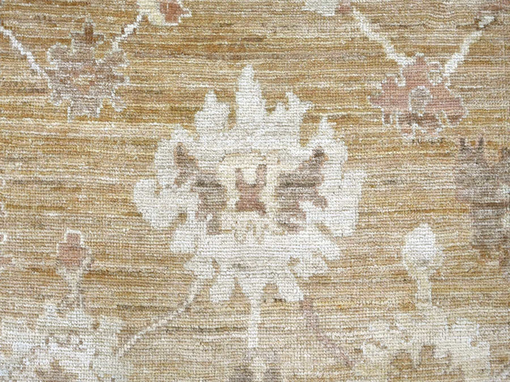 8'2" x 9'10" New Hand Knotted Brown Wool Rectangle Oriental Rug - MOA10222616