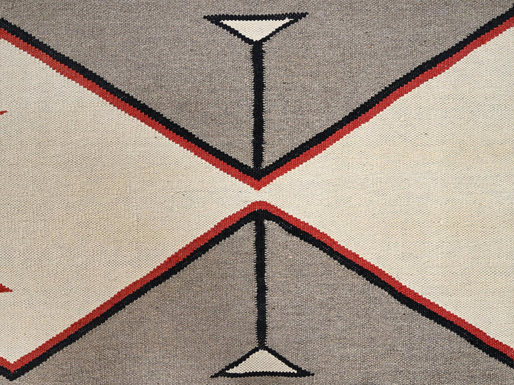 8'1" x 10'0" New Hand Woven Brown Wool Rectangle Oriental Rug - MOA1022264