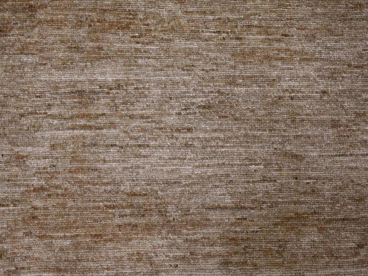 9'7" x 13'4" New Hand Knotted Brown Wool Rectangle Oriental Rug - MOA10222657