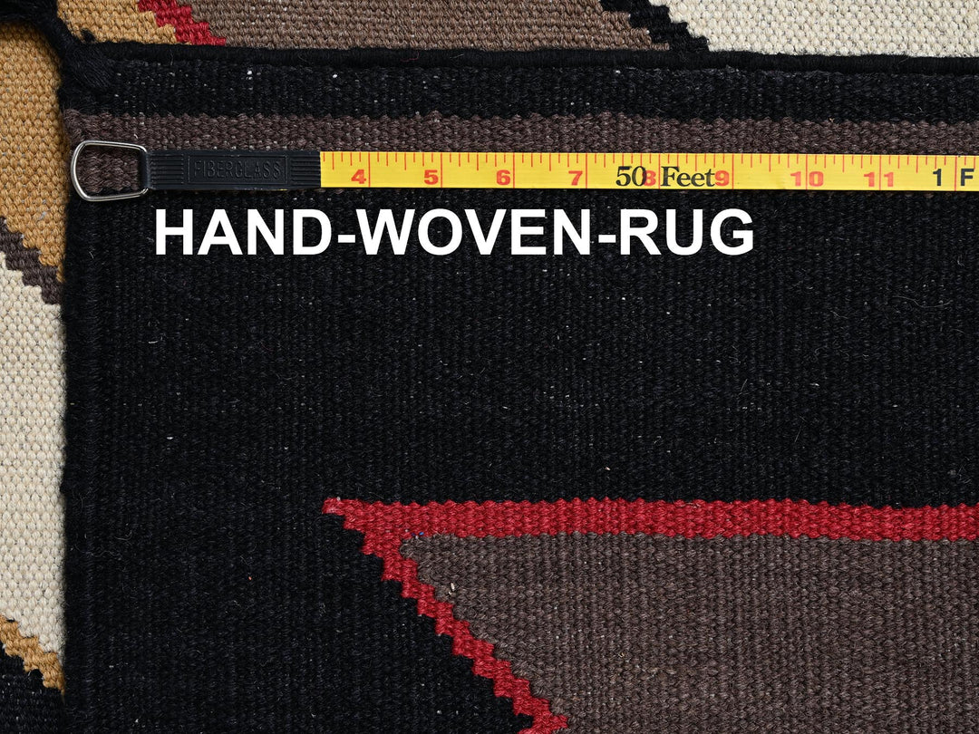 8'3" x 10'1" New Hand Woven Multicolored Wool Rectangle Oriental Rug - MOA1022266