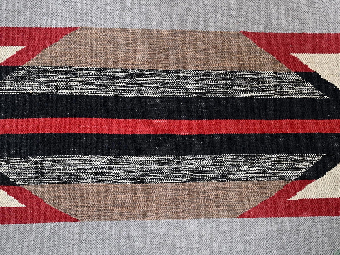 8'2" x 10'0" New Hand Woven Ivory Wool Rectangle Oriental Rug - MOA1022269