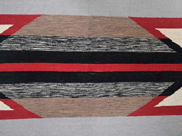 8'2" x 10'0" New Hand Woven Ivory Wool Rectangle Oriental Rug - MOA1022269