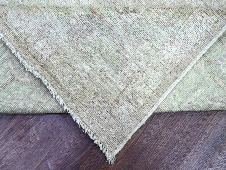9'0" x 11'8" New Hand Knotted Brown Wool Rectangle Oriental Rug - MOA10222703