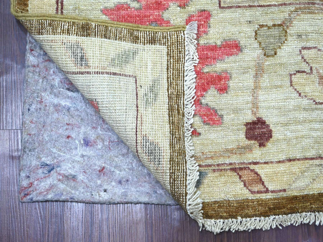 8'1" x 9'8" New Hand Knotted Brown Wool Rectangle Oriental Rug - MOA10222706