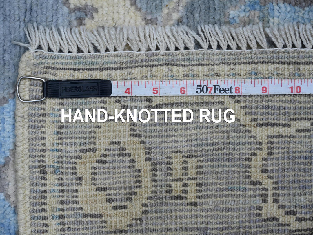 3'0" x 4'9" New Hand Knotted Grey Wool Rectangle Oriental Rug - MOA10222756