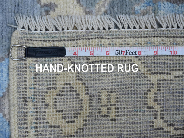 3'0" x 4'9" New Hand Knotted Grey Wool Rectangle Oriental Rug - MOA10222756