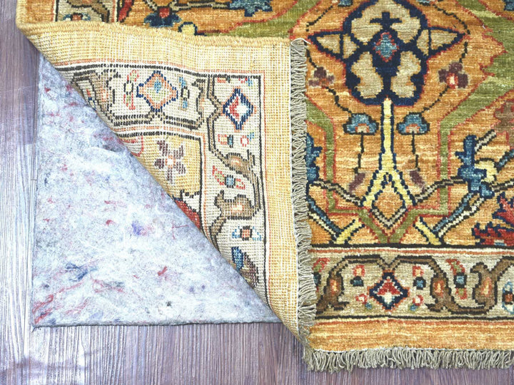 2'11" x 9'11" New Hand Knotted Brown Wool Runner Oriental Rug - MOA10222762