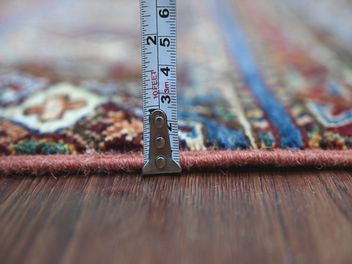 2'8" x 3'8" New Hand Knotted Multicolored Wool Rectangle Oriental Rug - MOA10222780