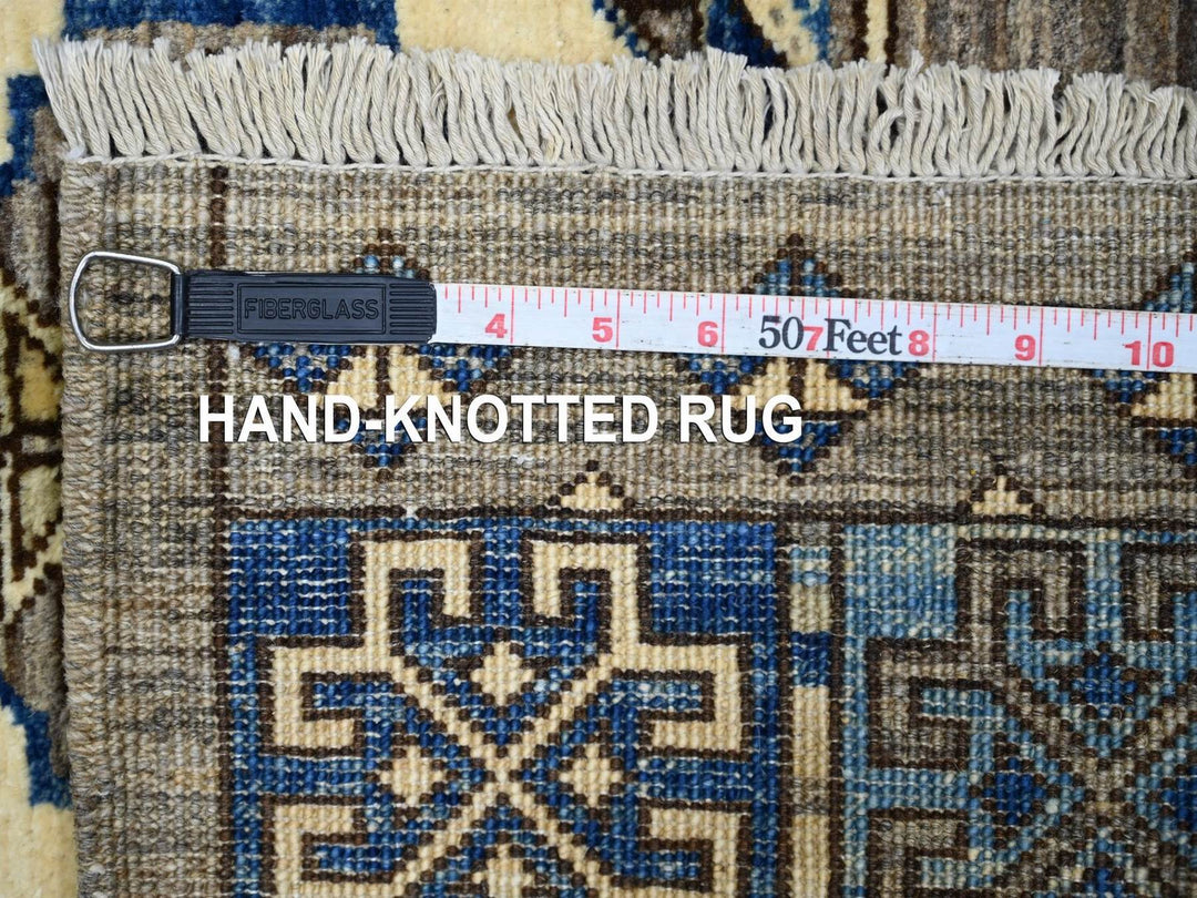 3'0" x 4'8" New Hand Knotted Grey Wool Rectangle Oriental Rug - MOA10222794
