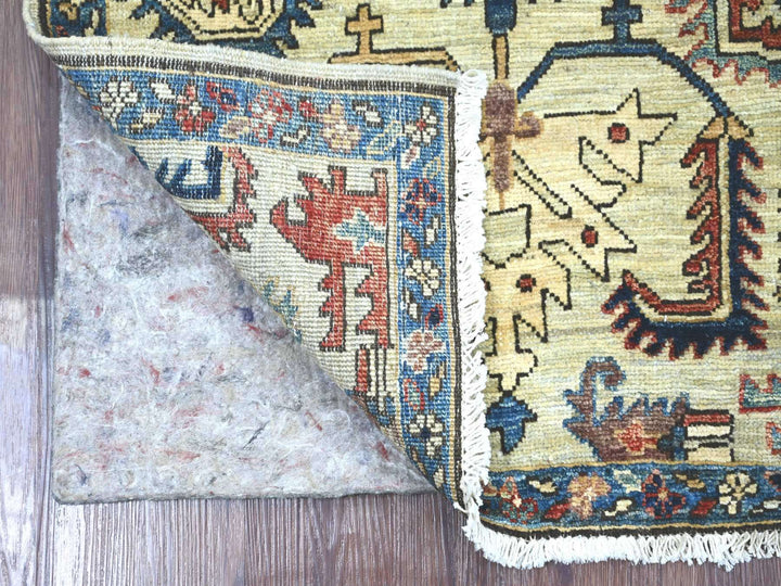 2'3" x 5'11" New Hand Knotted Green Wool Runner Oriental Rug - MOA10222820
