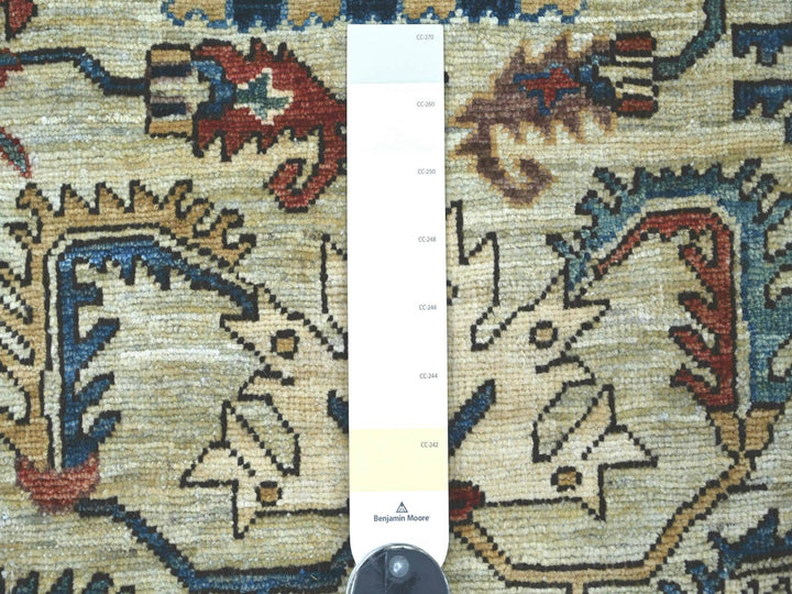 2'3" x 5'11" New Hand Knotted Green Wool Runner Oriental Rug - MOA10222820