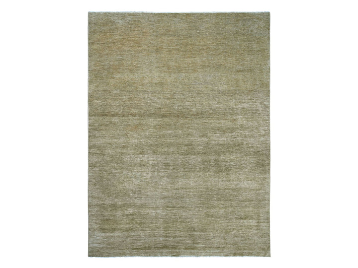 11'8" x 15'3" New Hand Knotted Brown Wool Rectangle Oriental Rug - MOA10222872