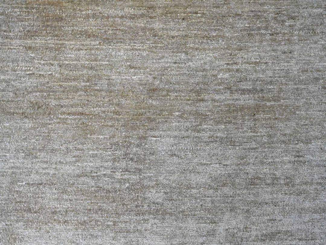 7'8" x 9'10" New Hand Knotted Brown Wool Rectangle Oriental Rug - MOA10222873