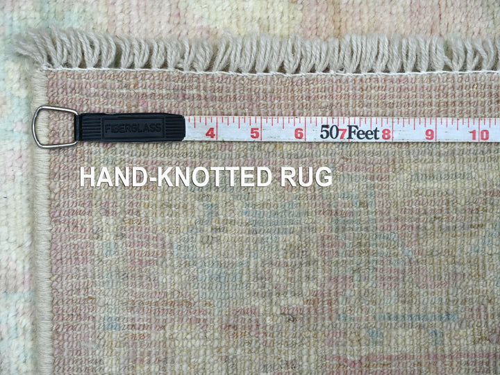 3'3" x 4'10" New Hand Knotted Pink Wool Rectangle Oriental Rug - MOA10222899