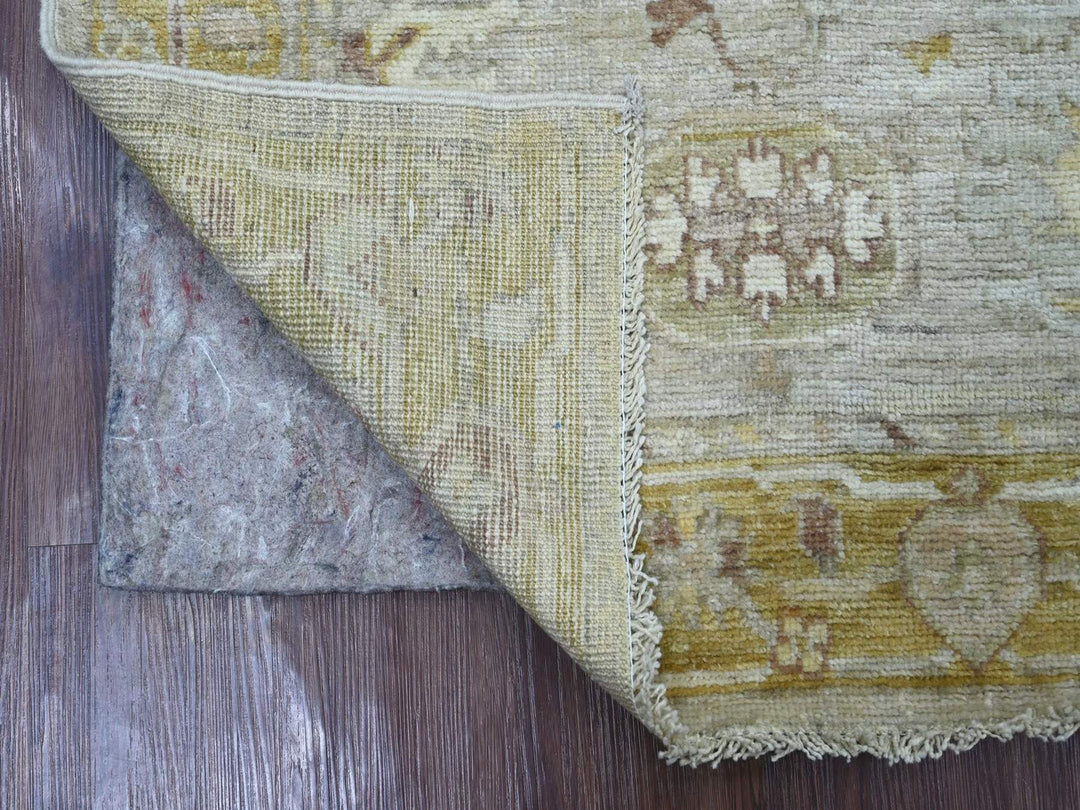 3'0" x 4'10" New Hand Knotted Grey Wool Rectangle Oriental Rug - MOA10222900