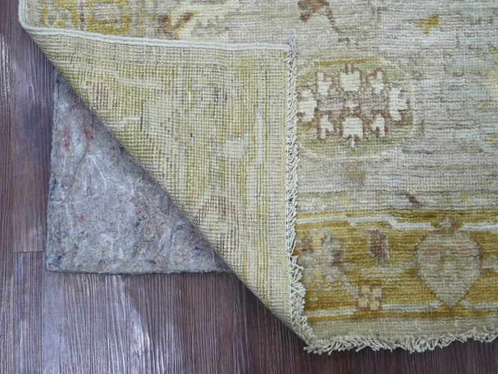 3'0" x 4'10" New Hand Knotted Grey Wool Rectangle Oriental Rug - MOA10222900