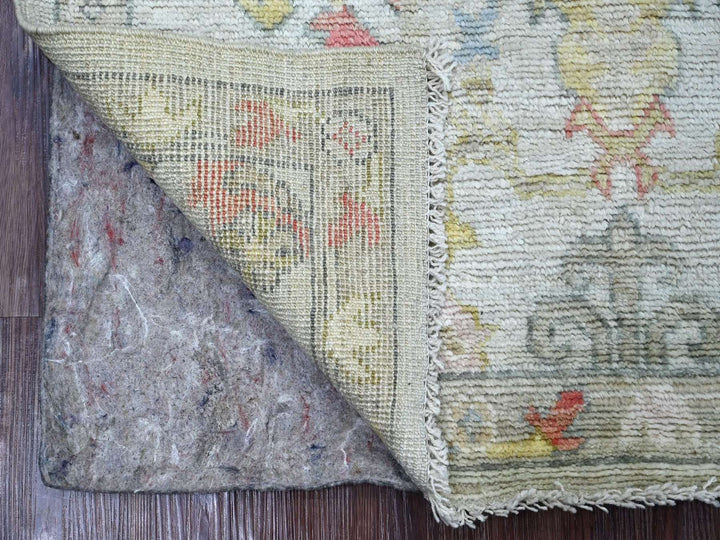 3'0" x 5'0" New Hand Knotted Grey Wool Rectangle Oriental Rug - MOA10222910