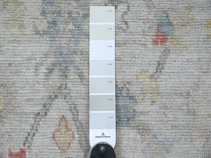 3'0" x 5'0" New Hand Knotted Grey Wool Rectangle Oriental Rug - MOA10222910