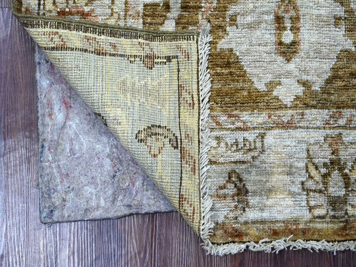 3'0" x 4'8" New Hand Knotted Brown Wool Rectangle Oriental Rug - MOA10222916