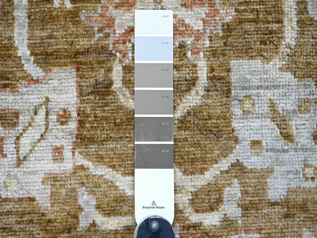 3'0" x 4'8" New Hand Knotted Brown Wool Rectangle Oriental Rug - MOA10222916