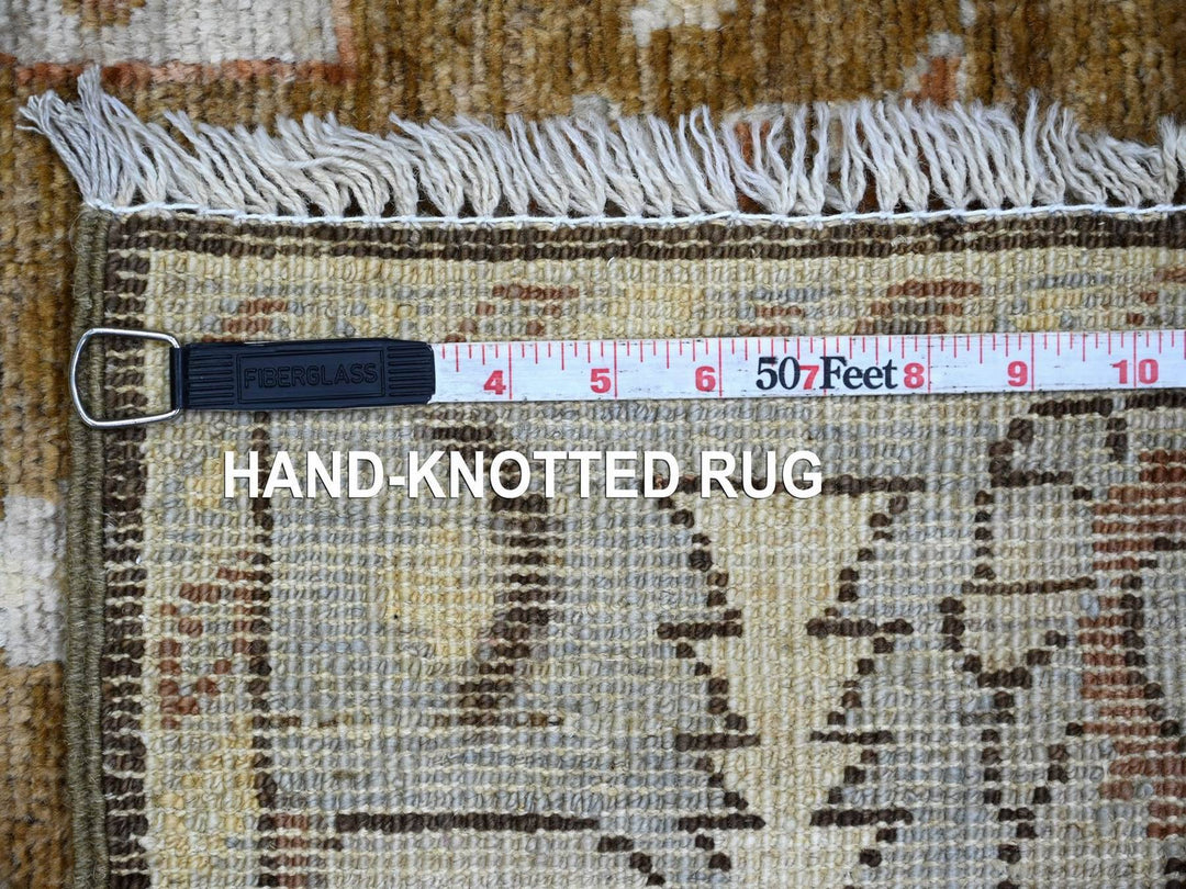 3'0" x 4'8" New Hand Knotted Brown Wool Rectangle Oriental Rug - MOA10222916
